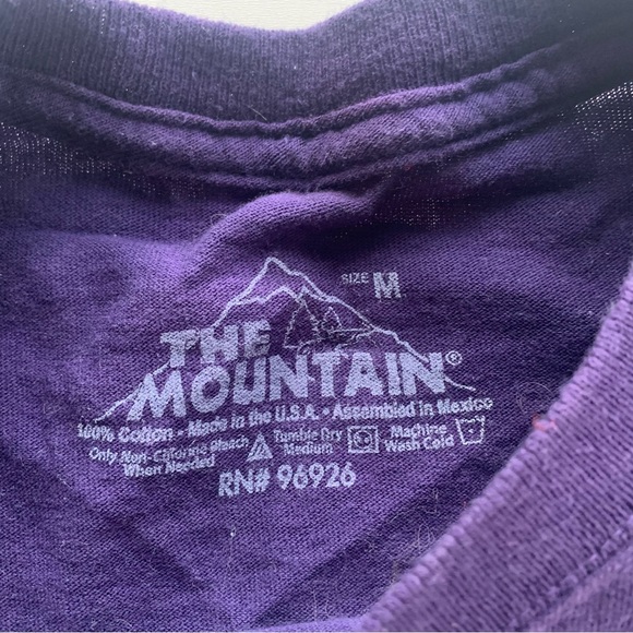 Vintage Purple Panda T Shirt - Picture 6 of 6